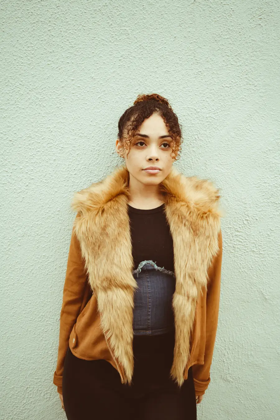 Blazer Camel — phối lông